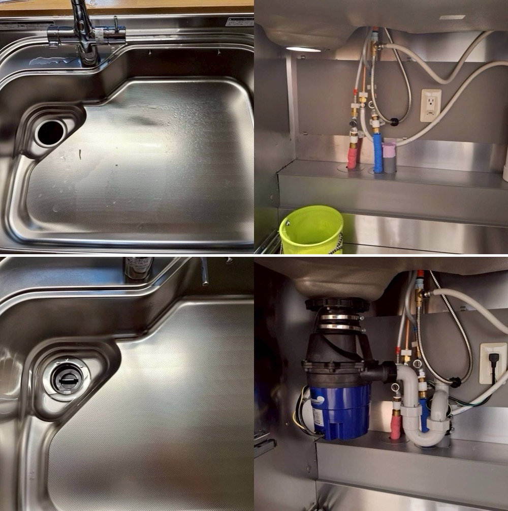 クリナップ製流れーるシンクにYS-8100−115