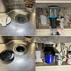 LIXIL製ディスポーザー ミニポからフロム工業製YS7000Lに交換 東京都